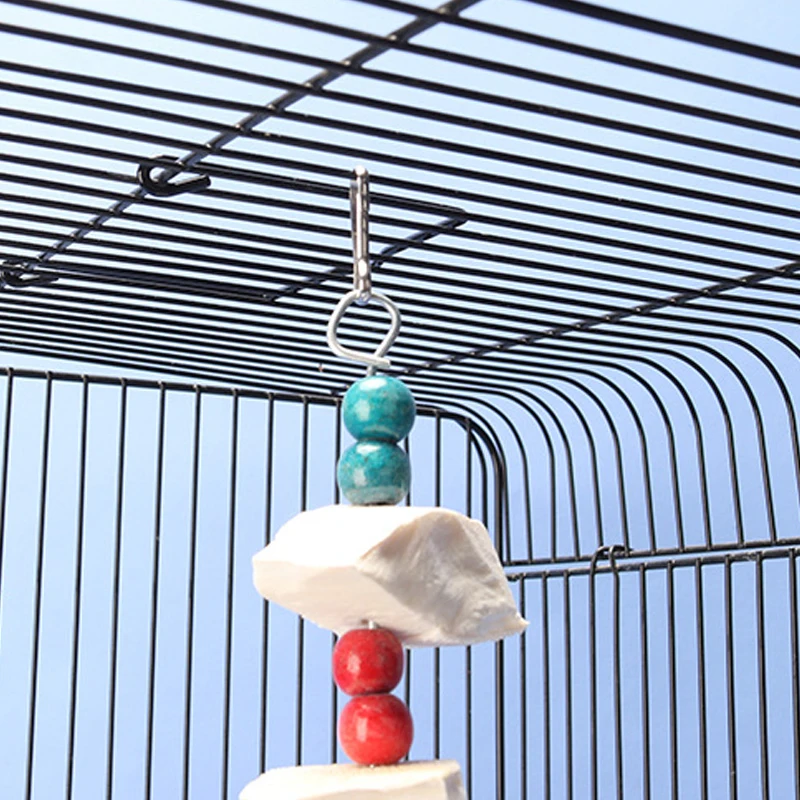 Hang Toy Parrot Birds Training Cuttlefish Bones Calcium Supplements Bird Cage Perch Hamster Molars Chewing Toys Random Color parrot toy,bird toy,pet mineral supplement,bird cage accessories