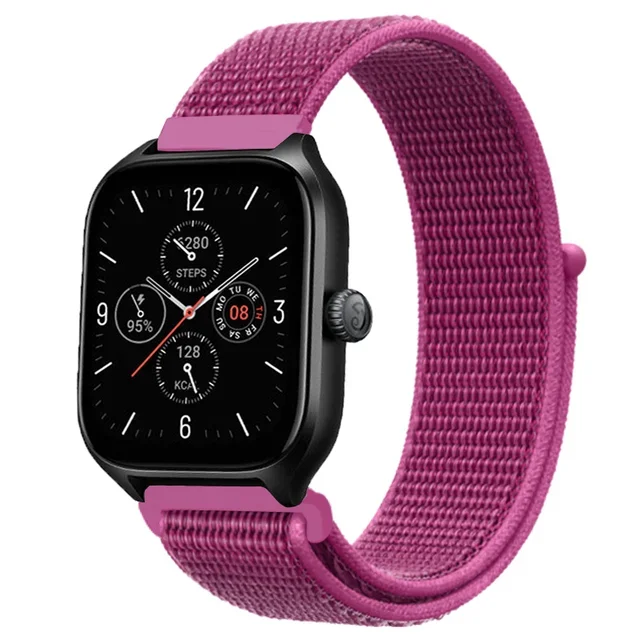 Nylon Loop Smartwatch Band - Adjustable Strap in 20mm/22mm Sizes