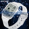 Sanda 6052 LED Display Digital Watch Square Astronaut Design Men's Women's Fashion Trend Youth Electronic Timepiece for Students 3