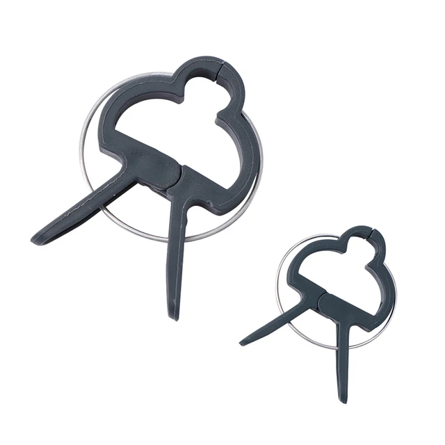 2 db Kerti Növényi Klip Paradicsom Tartó Szőlő Szőlőültetési Köteg Bambusz Halom Mászó Növény - Image 5