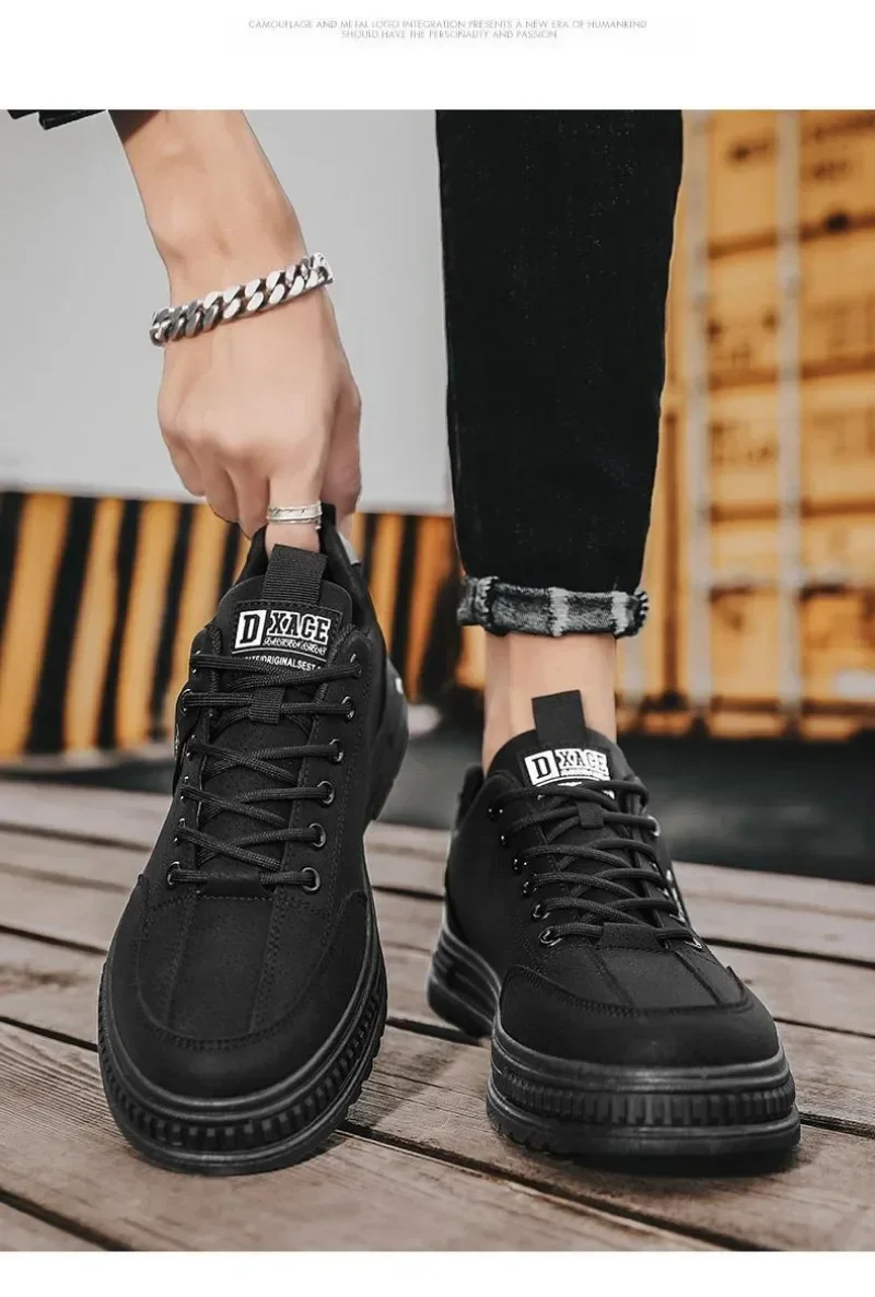 Casual Shoes Men's Spring and Autumn Season Breathable Versatile Lightweight Sports Board