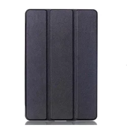 Slim 3 - Fold Stand Case - Hard Back Cover - Tab 4 8.0 SM - T335 (Black)