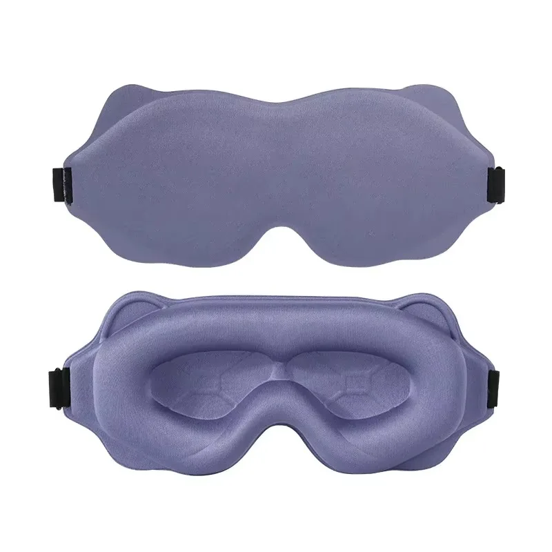 Deluxe 3D Memory Foam Sleep Mask for Ultimate Comfort and Total Light Blocking
