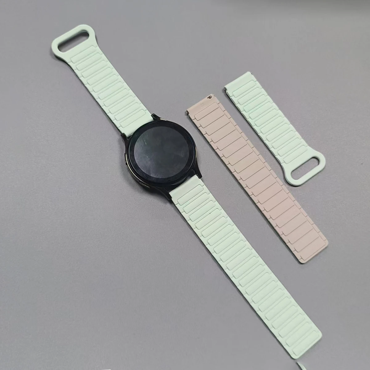 Magnetic Silicone Loop Strap - Soft Sport Band Bracelet