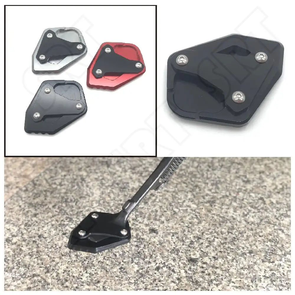 

Fits for Honda CMX 1100 Rebel REBEL1100 CMX1100 ABS 2020 2021 2020 Motorcycle Side Parking Kickstand Support Plate Extension Pad