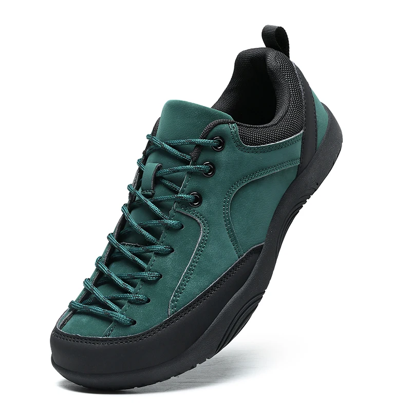 Outdoor Herren Casual Sneakers Minimalistische breite Zehen Barfußschuhe Leichte Null Sohlen Walking Wanderschuhe Paar Kletterschuhe – Detail 8