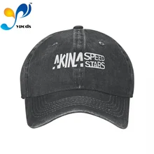 

New Brand Anime Akina Speed Stars Snapback Cap Cotton Baseball Cap Men Women Hip Hop Dad Hat Trucker