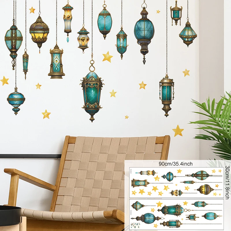 Eid Al Adha Mubarak Groet Design Met Halve Maan En Ster Op 3d Podium Op