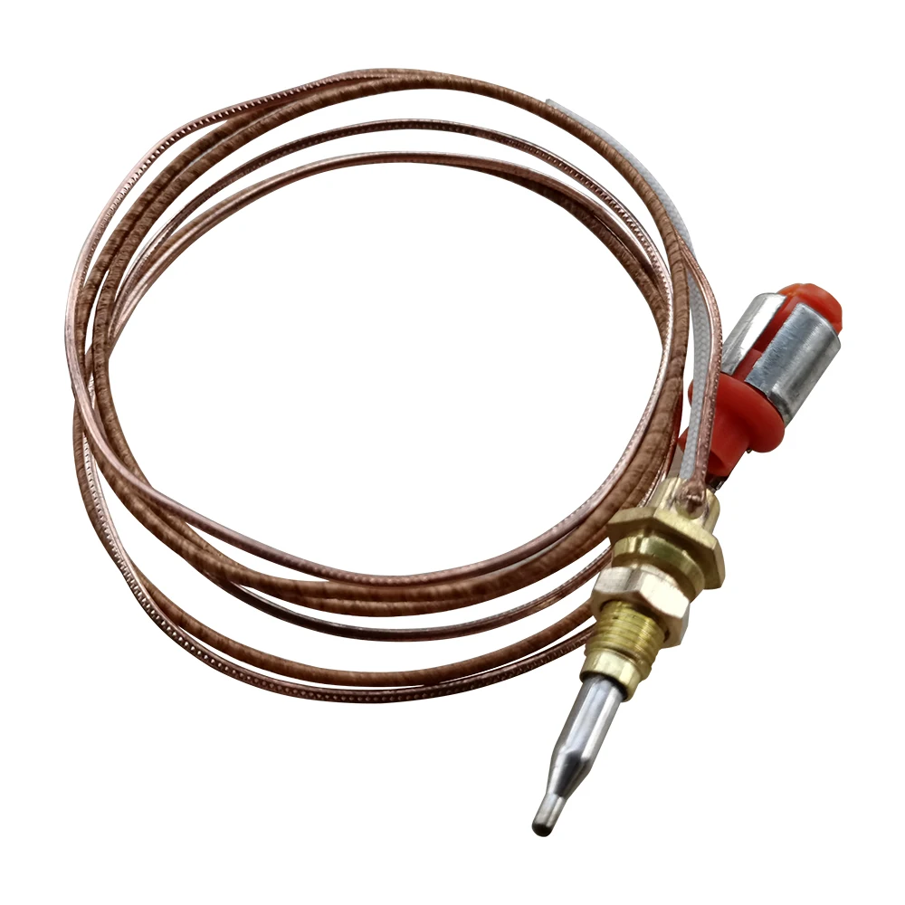 Gas Stove Thermocouple Burner Cooker Sensor Adapters Connector Safety Magnet Unit Temperature Components Parts Faston Type 60cm