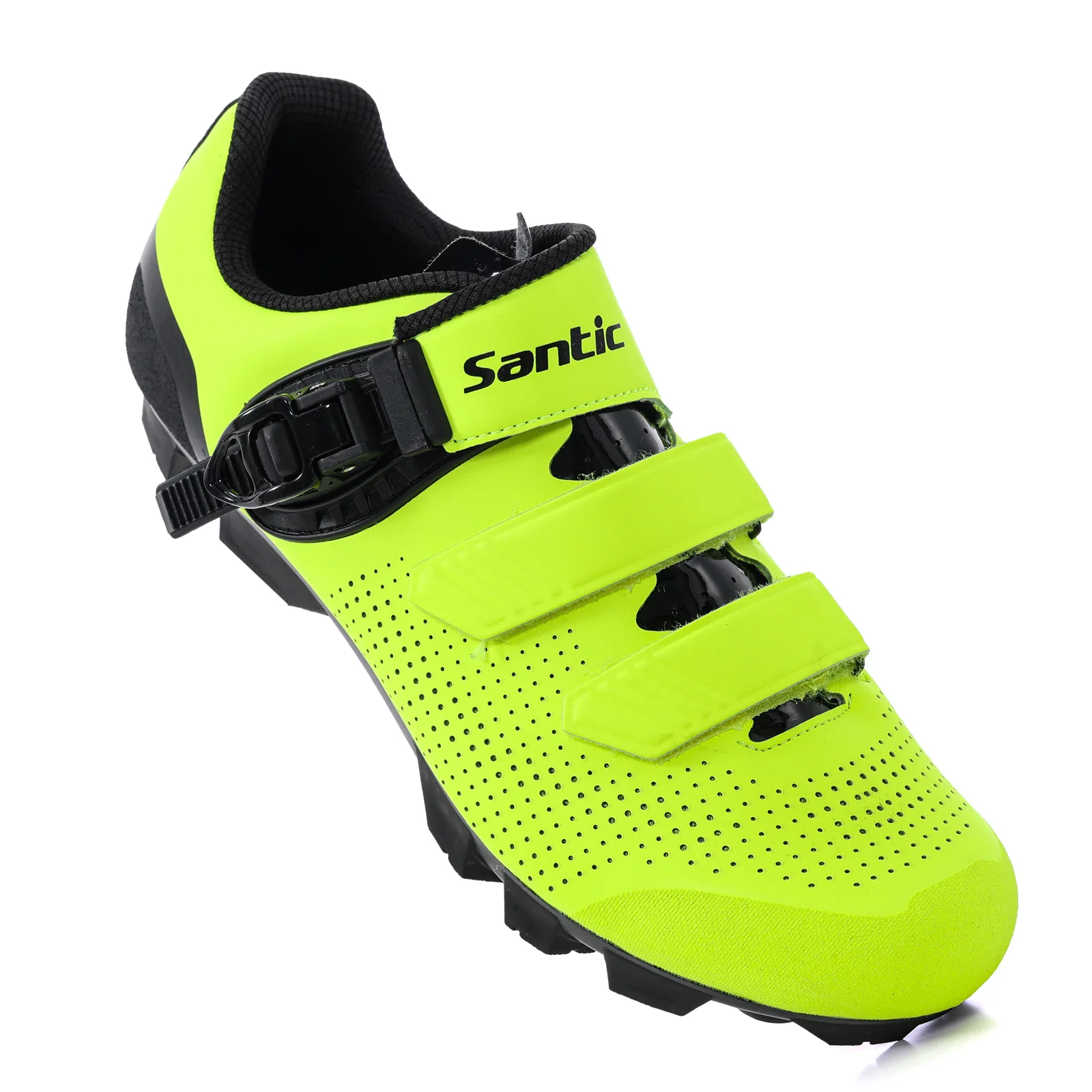 Santic Cycling Mountain Locking Shoes Men Bike Power Outdoor Sports MTB Adult Comfortable Casual Sneakers Bike Shoes Unisex 5