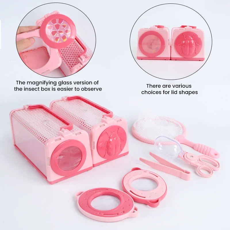 Plastic Insect Observation Tool Kit for Kids Outdoor Adventure