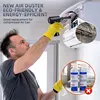 Portable Compressed Air Duster Blower Cleaner 50000RPM Charging Computer Household Car Blower Cleaner USB Car High Power 4