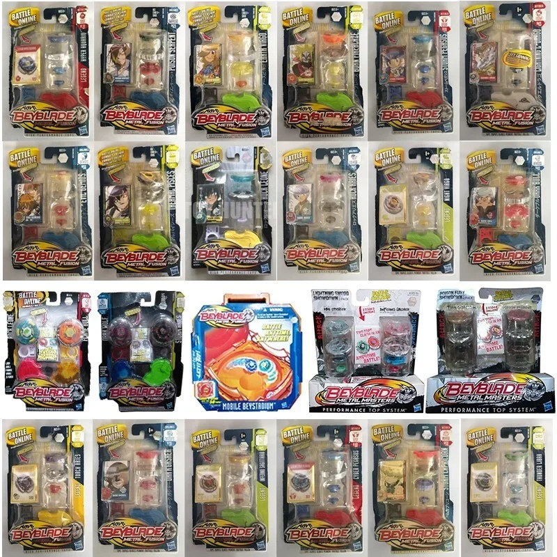 Gyro Spinning Tops Genuine 80's Beyblade Dragoon Dranzer Metal Fusion Turbo Burst Battle Online Toy Collections