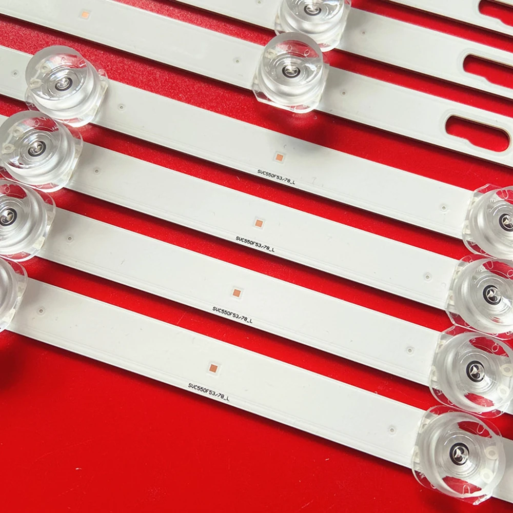 6set = 48pcs LED  Ｚ UN55TU8200 UN55TU7000 UN55TU8000 UE55TU7025 UE55TU8000 UE55TU7100 UE55TU7000 BN96-50316A 50315