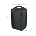 Black 21x16x33cm