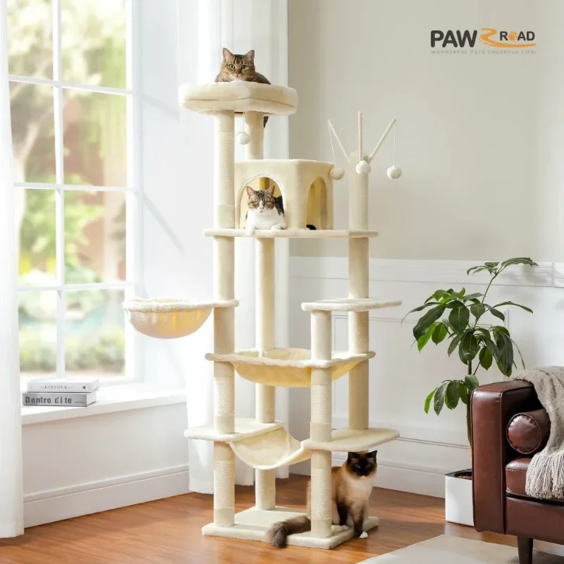69" Multi-Level Cat Tree 4