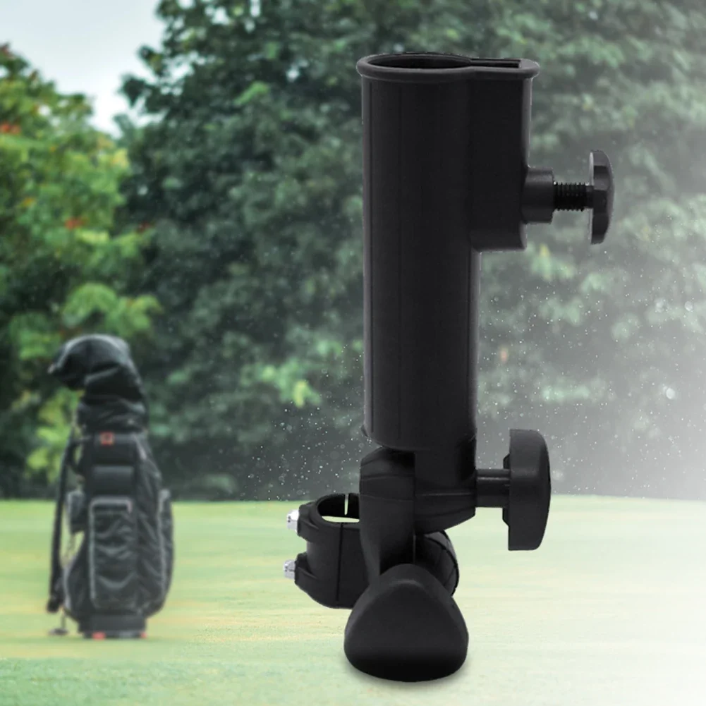 Support de parapluie multifonction pour chariot de golf, dispositif de montage de parapluie, angle réglable, cadre de support pour fauteuil roulant