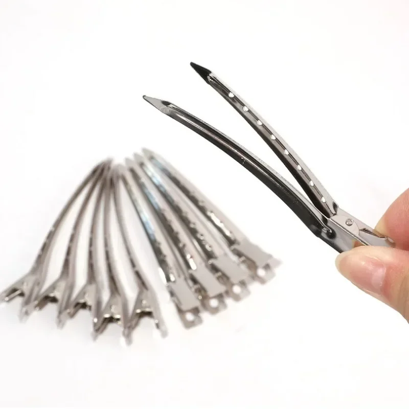 Hair Curlers Set Plastic Self-Grip 3 Sizes 10pcs Metal Clips DIY Tools
