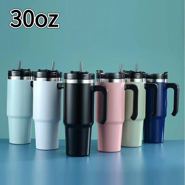 Stanley 30oz/40oz Stainless Steel Tumbler Insulated Water Bottle with Handle  Lid Straw Large Capacity Vacuum Travel Mug Outdoor - AliExpress