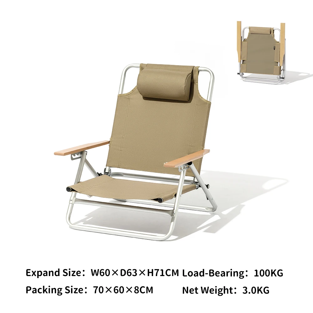 موبي حديقة-كرسي قابل للطي من الألومنيوم ، كرسي تخي...