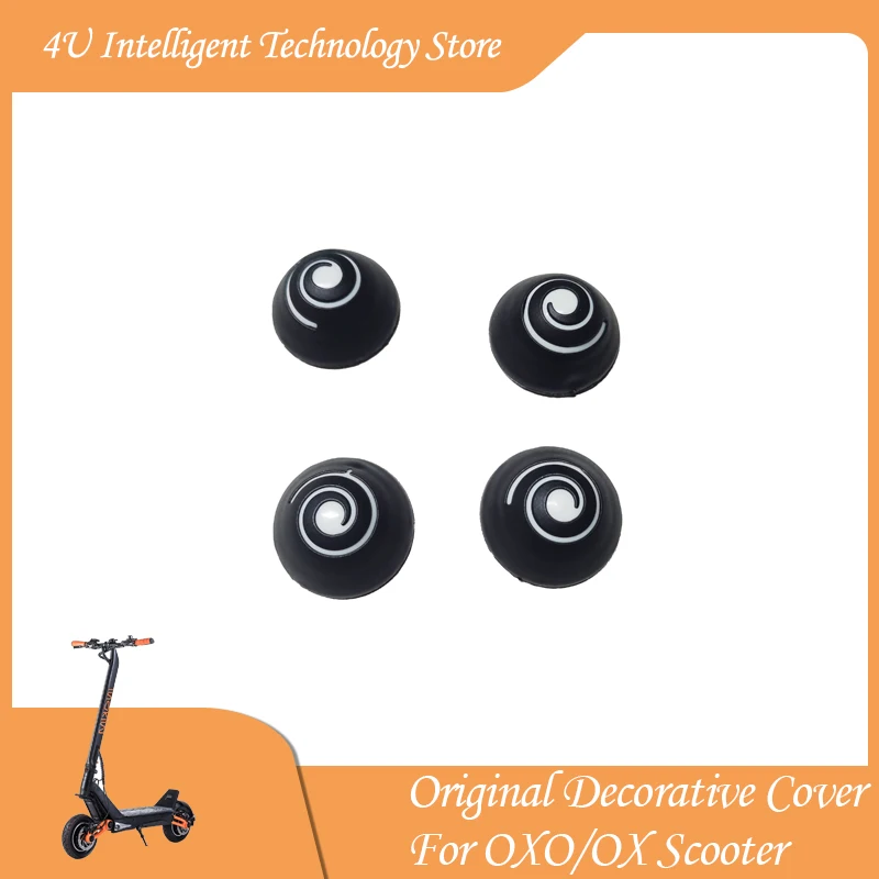 Original Motor And Wheel Decorative Cover Cap for INOKIM OXO OX Electric Scooter Front And Rear Wheel Motor Spare Parts запчасти gmade gmade parts gmade 35t brushed electric motor