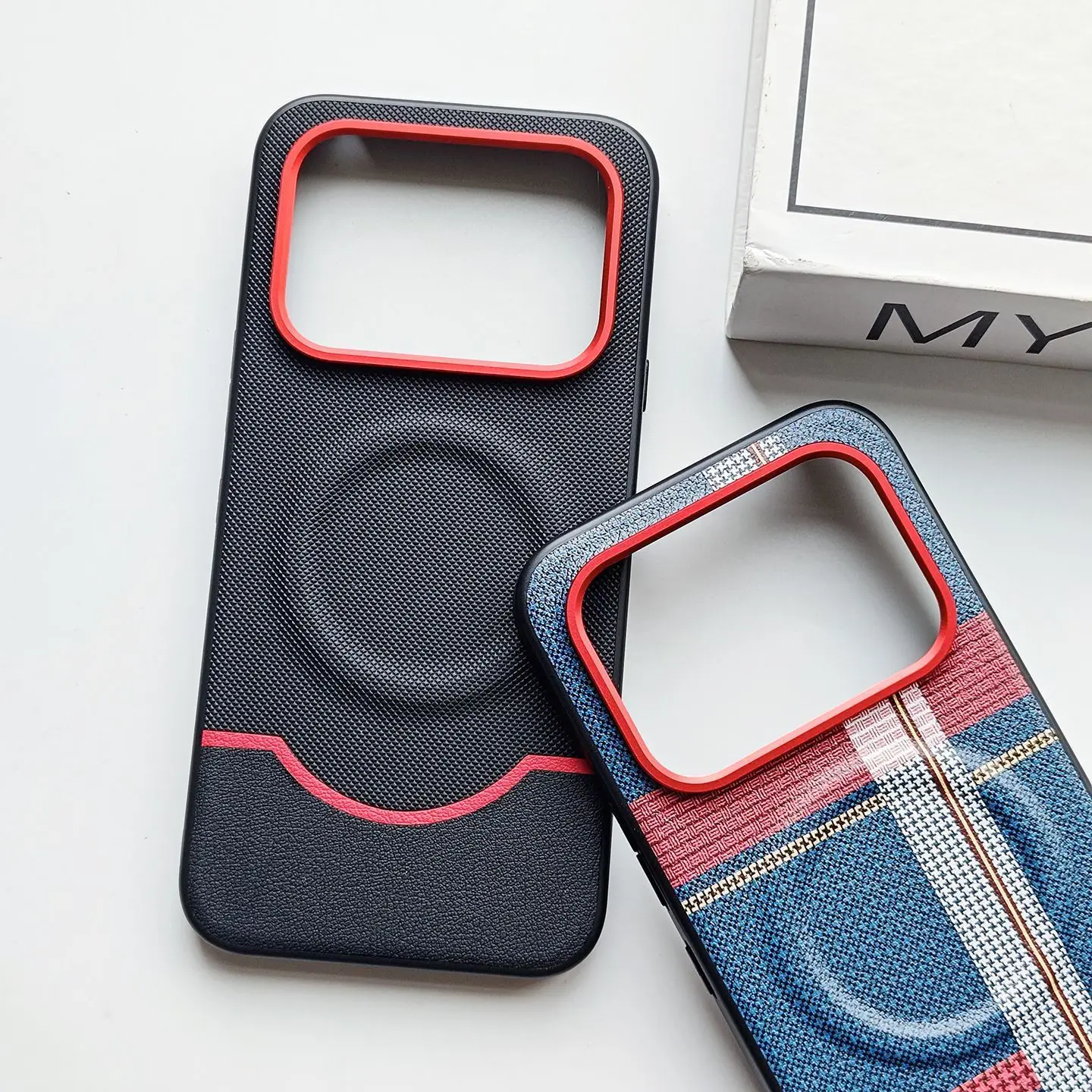 Luxury Matte Metal Lens Magnetic Anti-Fingerprint Phone Case with Anti-Shake Protection