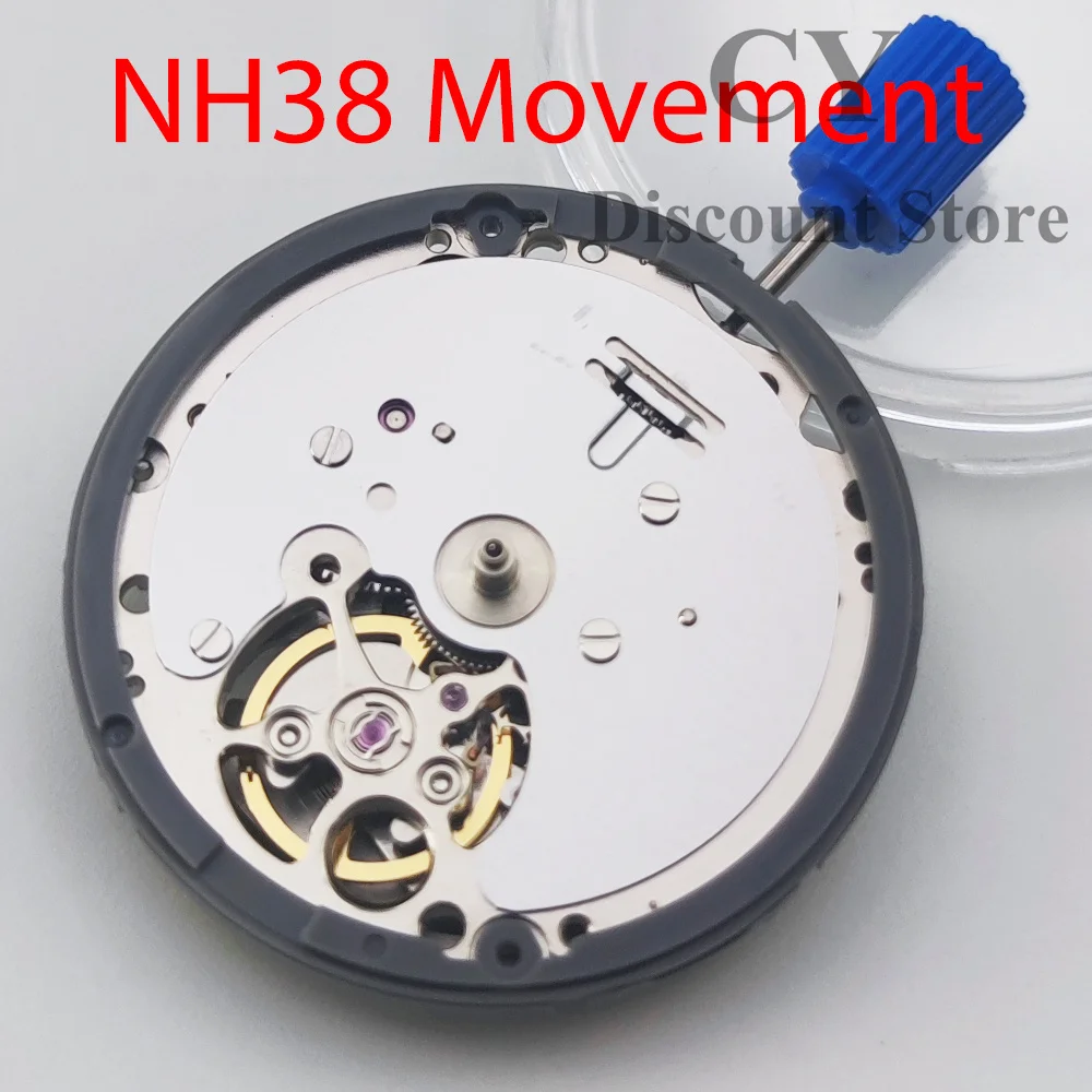 Mechanical Watch Movement NH38 Movement Mod Series Automatic High Accuracy Parts Twenty-four Jewels NH38 Movement Watch Movement