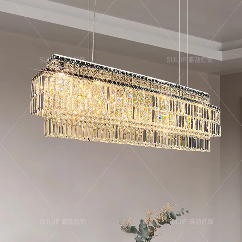 Nordic home decor dining room Pendant lamp lights indoor lighting crystal lamp hanging light chandelier lamps for living room