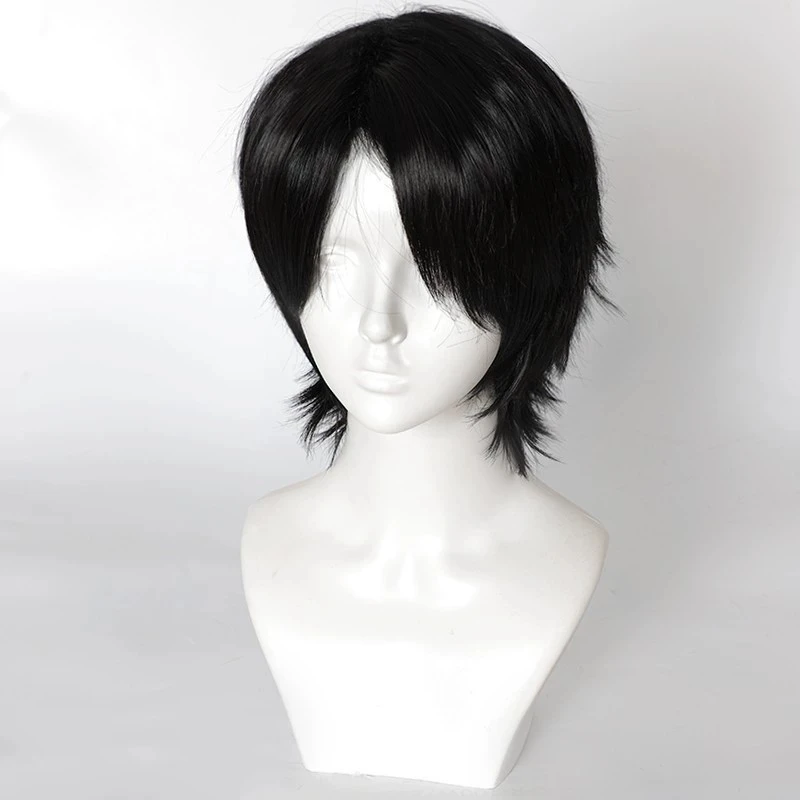 Kamen Rider Blade-Inspired Kazuma Kenzaki Short Synthetic Wig for Cosplay Events
