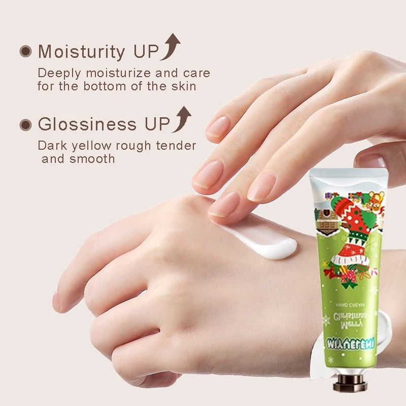 Christmas gift box hand cream deeply moisturizes hands protects hands suitable for all skin types universal for men 10PCS hand cream