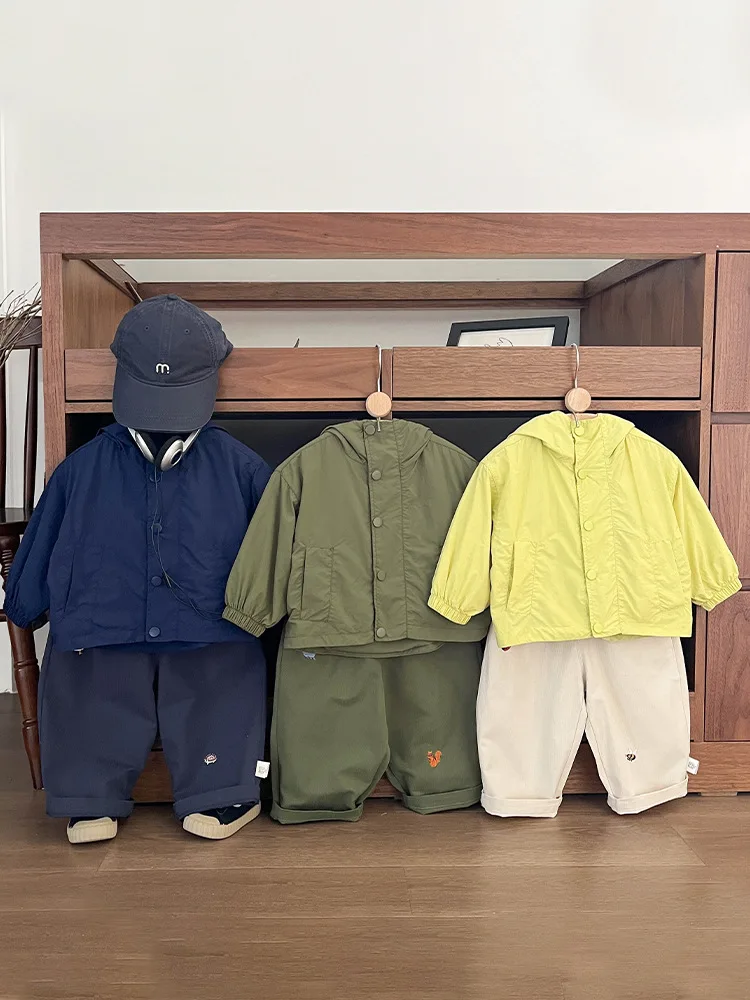 2025 Autumn New Baby Casual Pants Cartoon Embroidery Fashion Boys Versatile Trousers Infant Girl Loose Pants Children Clothes 3