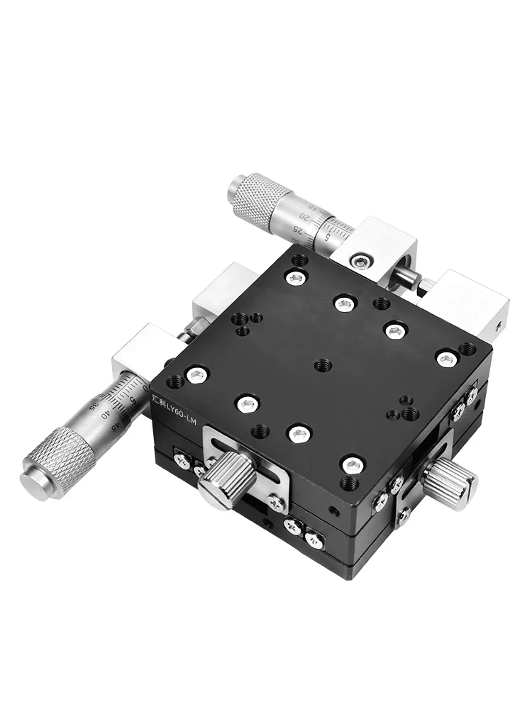 

XY Axial Translation Platform Manual Fine-Tuning Workbench Precision Mobile Optical Sliding Table Ly40/50/60/80/125