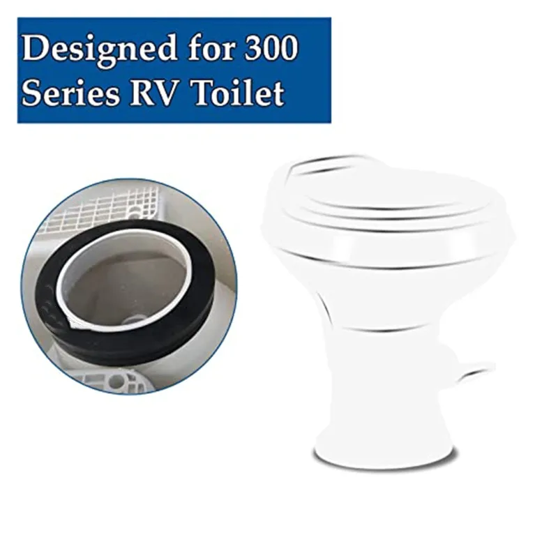 2pcs Rubber Toilet Flush Ball Seal For Dometic 300 310 320 RV Toilets Parts