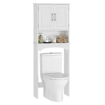 Over‑Toilet Storage Cabinet with Doors 1