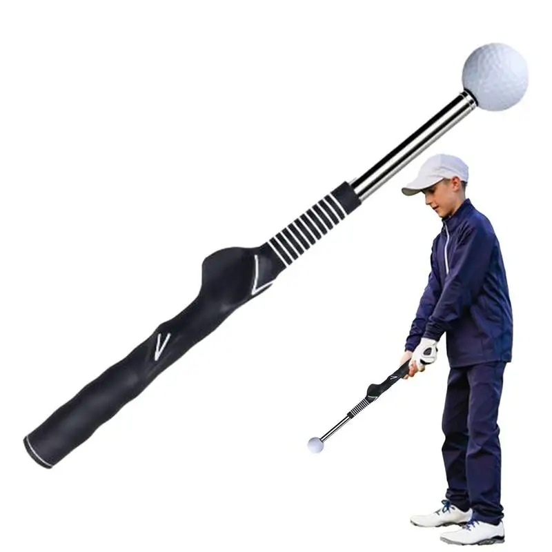 Golf Swing Practice Stick Telescopic Golf Swing Trainer Golf Swing