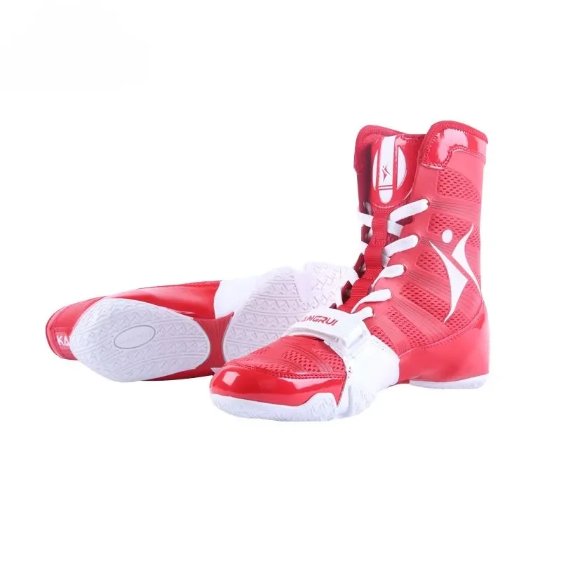 Professional Weight Shoes Men Women Breathable Boxing Shoes for Unisex Hard-Wearing Fighting Man Breathable Boxing Boots