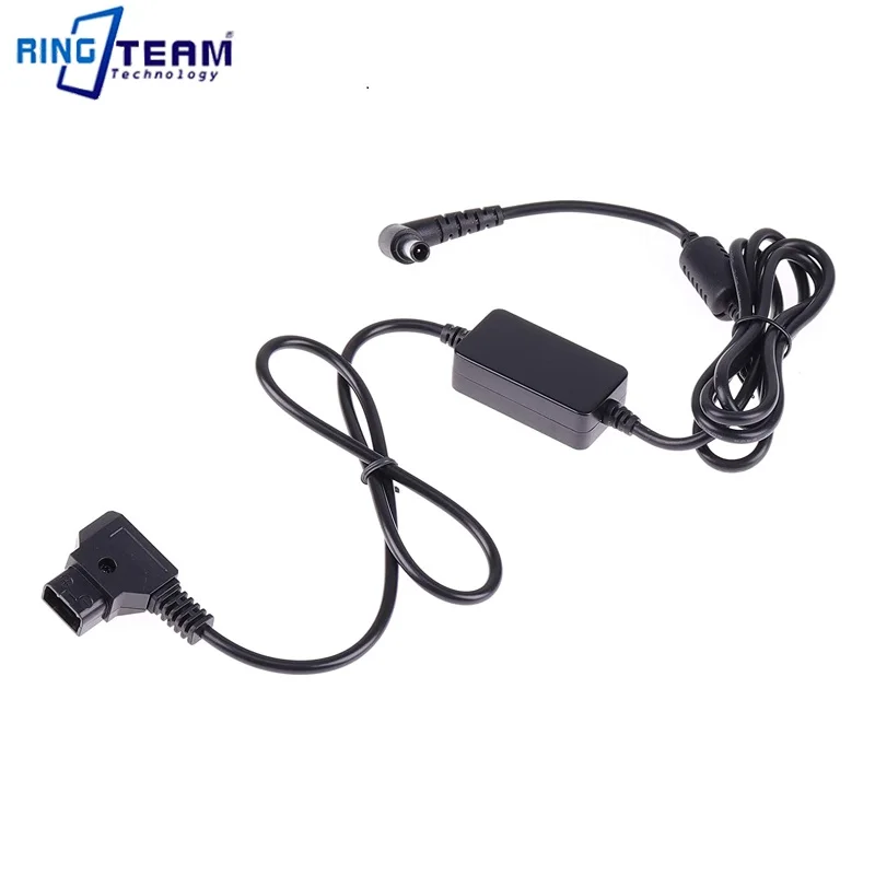 D-TAP DC 6.0*4.0mm 링 각도 남성 헤드 19.5V 부스터 케이블  PXW-FX6/ PXW-FX9 카메라에 대 한