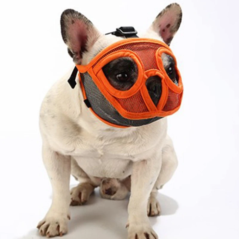 Маска-поводок для собак с защитой от укусов и лая |