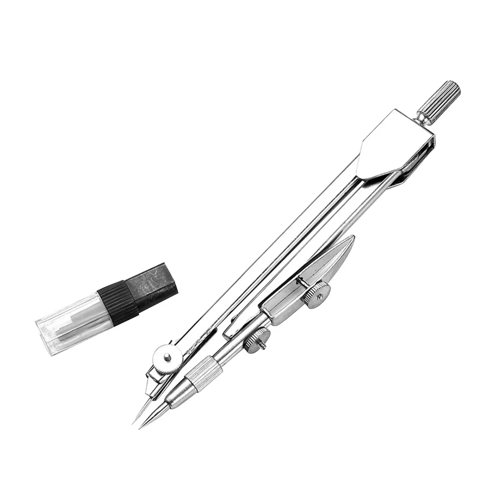 Drawing Compass Stationery Accessory Portable Metal Durable Compass For