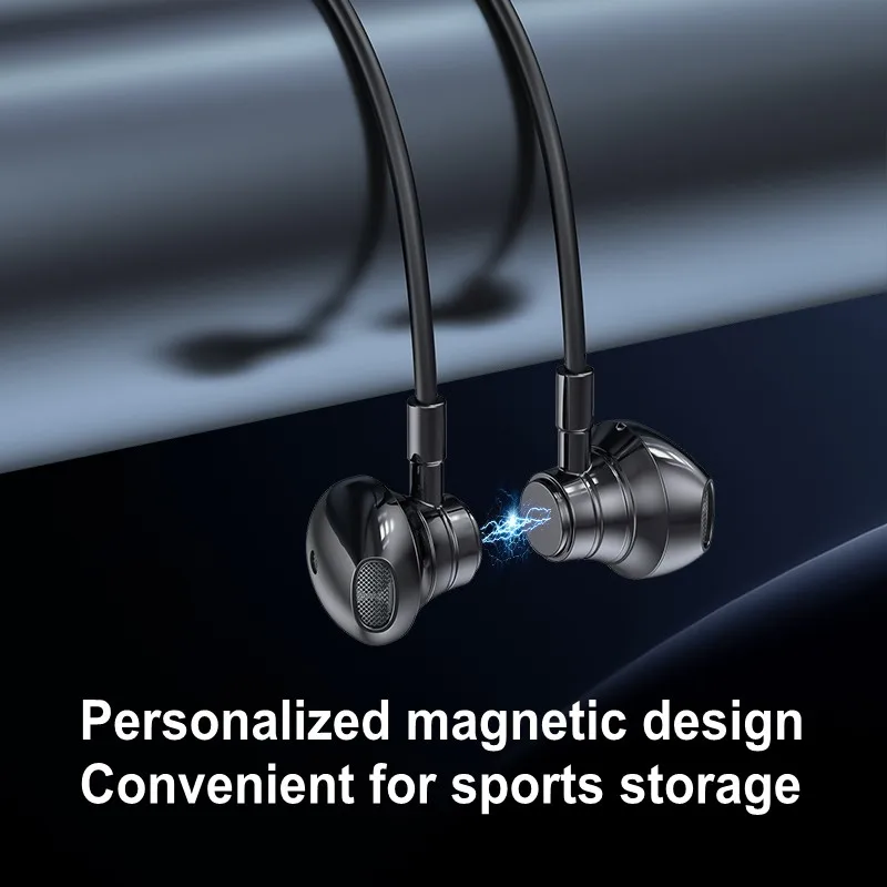 YG07 Wireless Earphone Bluetooth 5.3 Neckband Earphones Long Battery Life Hifi Waterproof Sports True Wireless Headphone Earbuds