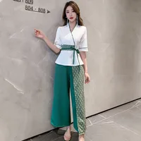 Vêtements de Travail pour Femme, Chemise et Pantalon Imbibés, Hôtel, WaClaBeauty Salon Spa Énergie des Ongles, Bain de Pieds, Salopette de Technicienne, Uniforme 5