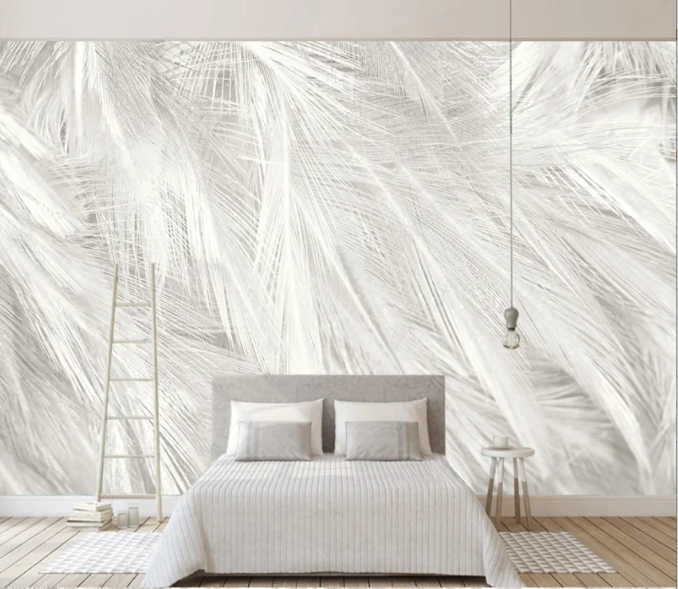 Papel de parede nórdico para TV, decoração