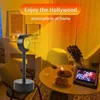 USB Sunset Light LED Rainbow Neon Night Lamp Sunset Projector Self Photography Light Wall Atmosphere Lighting For Bedroom Decor 2