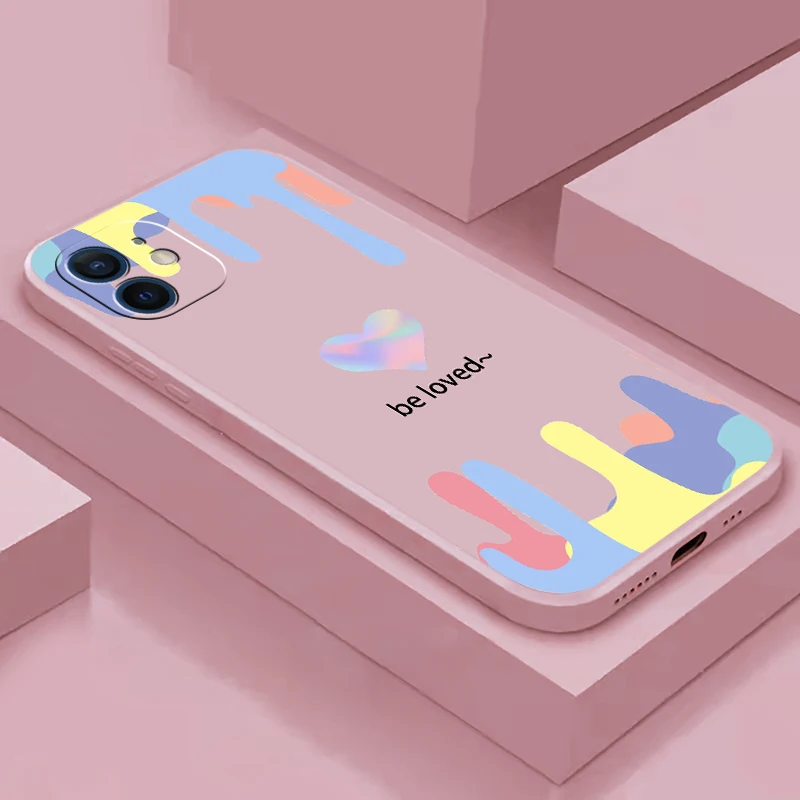 Чехол для телефона iPhone 11 12 13 Pro Max Mini X XR XS 7 8 Plus 6S 6 SE2020 роскошный силиконовый чехол