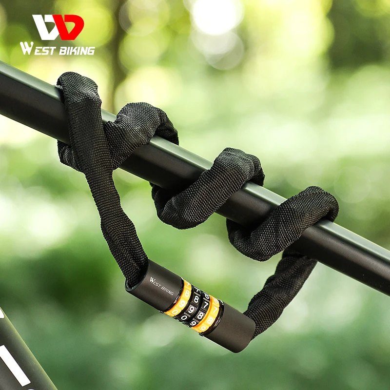Bicycle Lock Mtb Road Bike Chain Antitheft Password Lock Ultralight