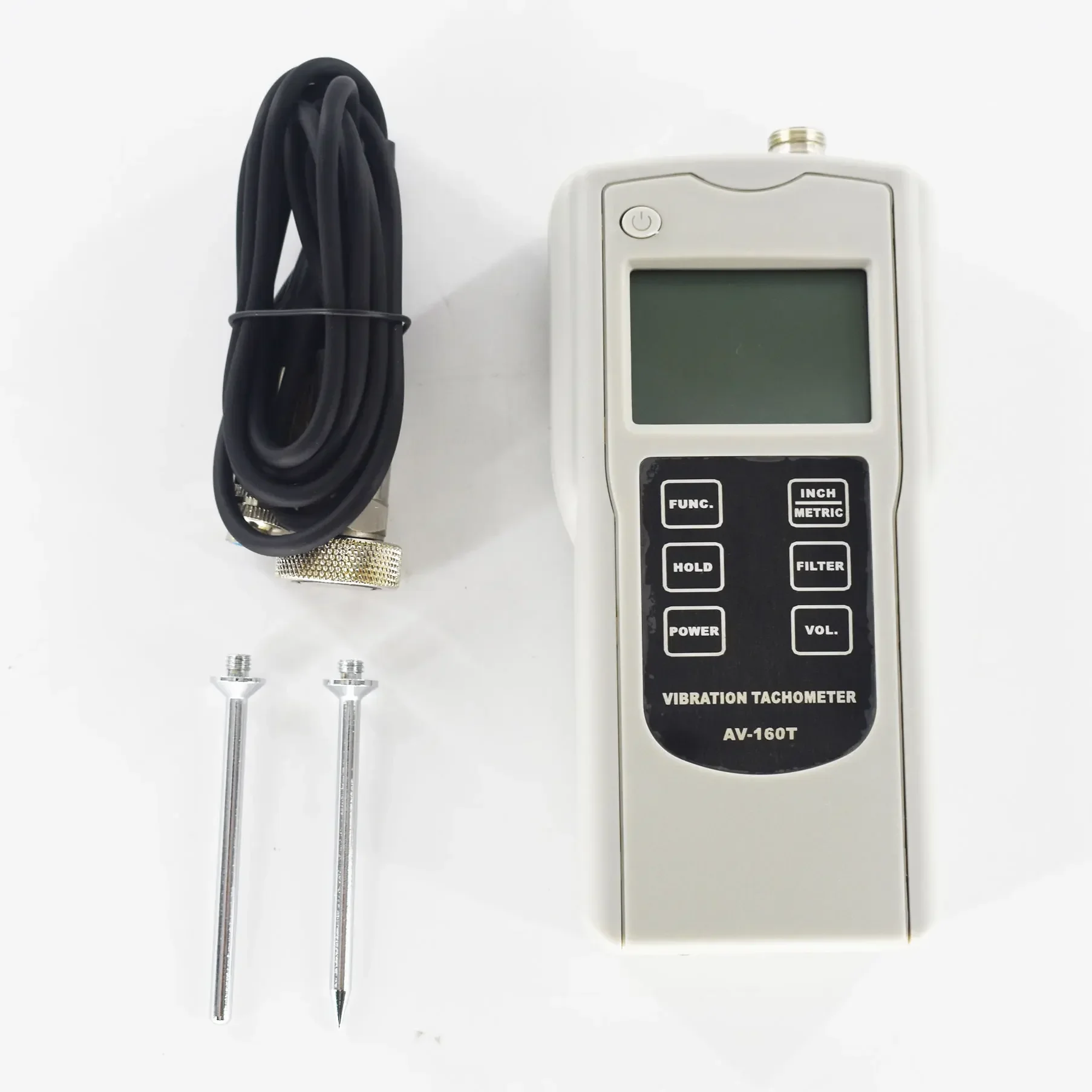 

Vibration Tester Portable Digital Tachometer AV-160T Piezoelectric accelerometer for electronic stethoscope Bearing monitor