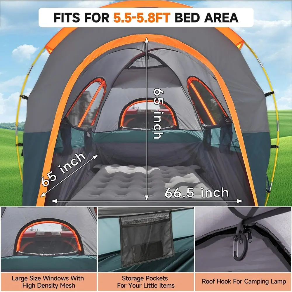 Pickup Truck Camping Tent 3