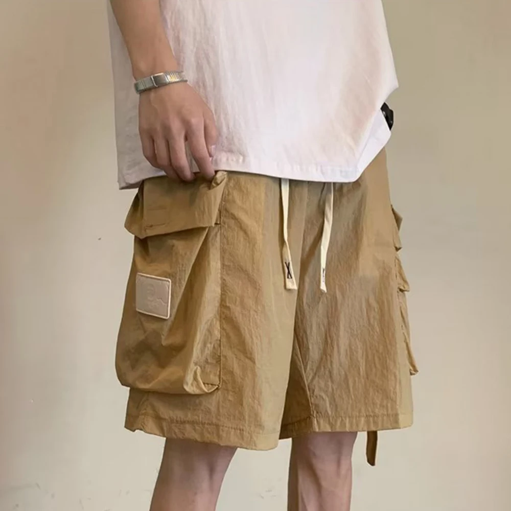 2024 Men's Cargo Shorts Multi Pocket Summer Hot Pants Casual Loose Work Shorts Tactical Joggers Trendy Sweatpants Summer Fashion