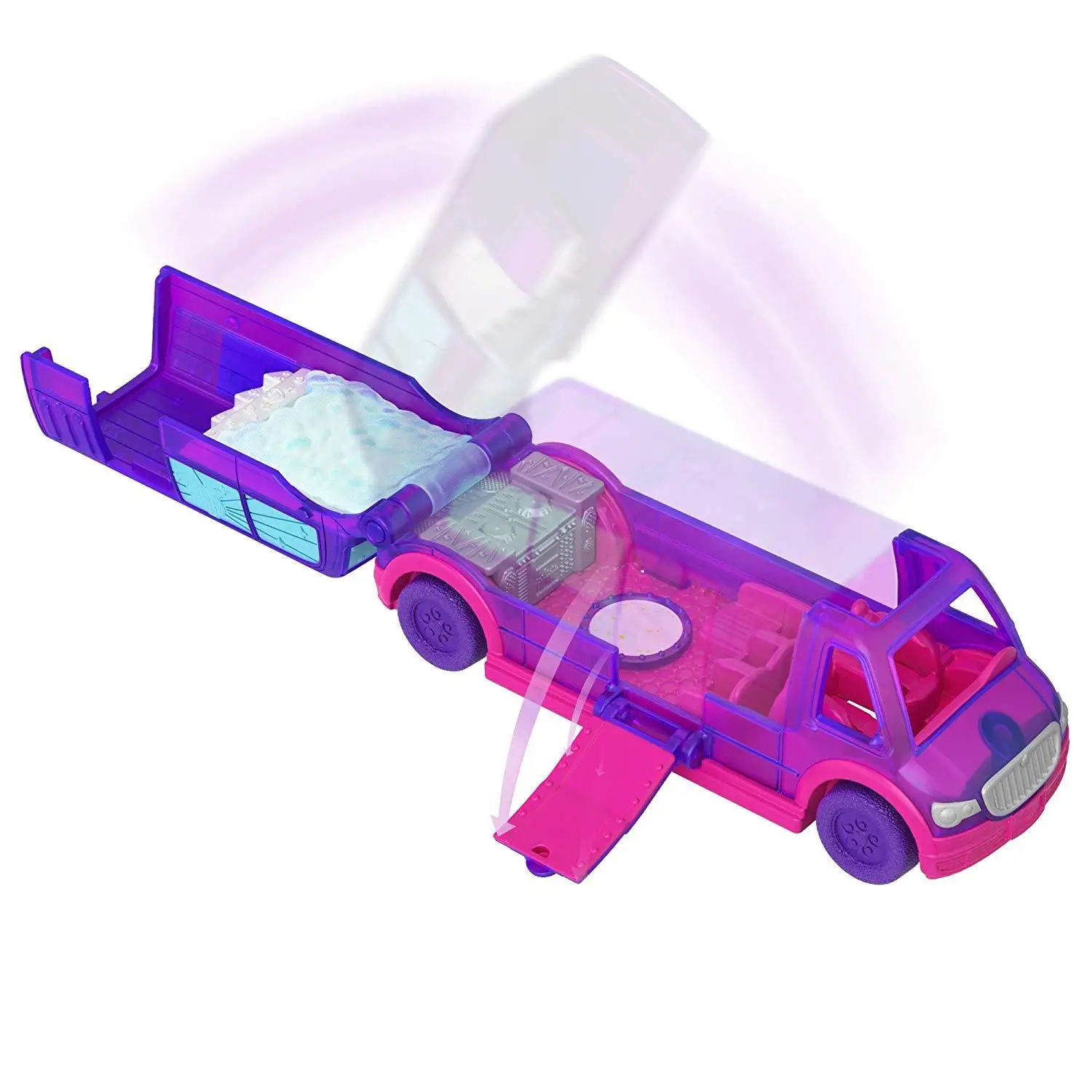 Polly Pocket Pollyville Ice Cream Truck Pollyville Party Limo Car