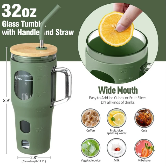 Simple Modern 40 Oz Tumbler with Handle and Straw Lid | Insulated Reusable  Stain